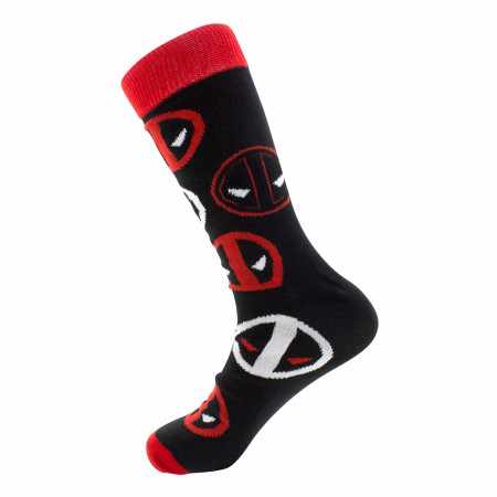 Deadpool Merc with The Mouth 6-Pack Crew Socks Set